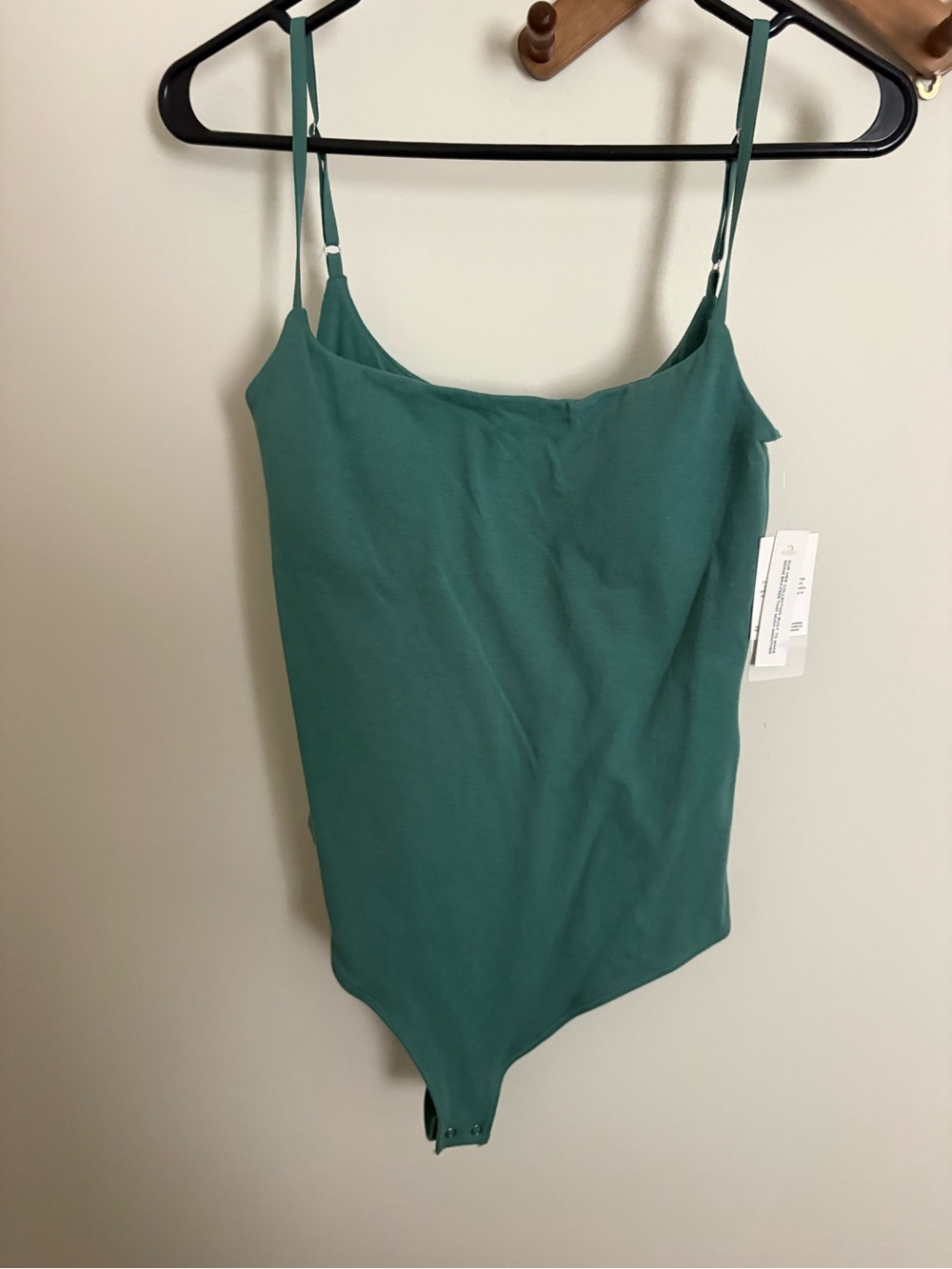 Abercrombie & Fitch Solid Green One-Piece Bodysuit